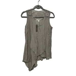 Spense Sleeveless Hankerchef Sleeveless NWT Summer Blouse
